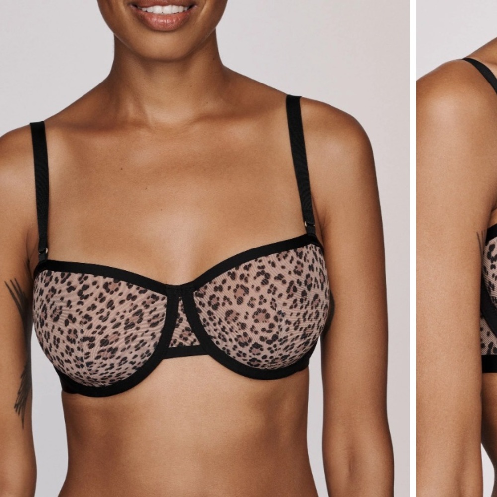 CUUP Balconette Bra Size 38G Like New!